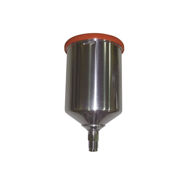 EUROAL6CUP Astro Pneumatic Aluminum Gravity Feed Cup 600ml Capacity for EURO Spray Gun Series
